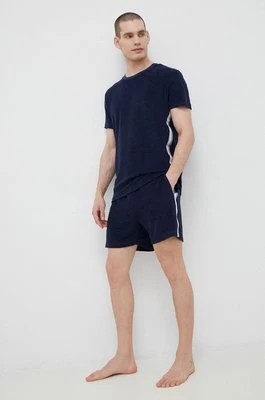 Zdjęcie produktu Calvin Klein szorty plażowe męskie kolor granatowy gładkie