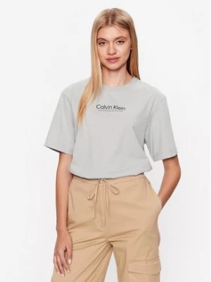 Zdjęcie produktu Calvin Klein T-Shirt Coordinates Logo Graphic K20K204996 Szary Relaxed Fit