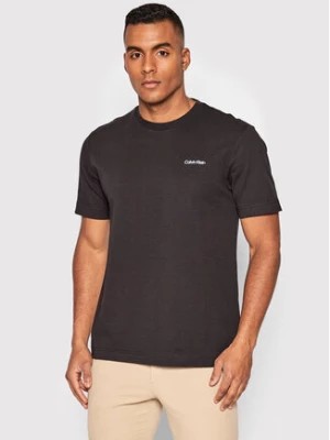 Zdjęcie produktu Calvin Klein T-Shirt Micro Logo Interlock K10K109894 Czarny Regular Fit