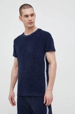 Zdjęcie produktu Calvin Klein t-shirt plażowy kolor granatowy