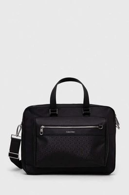 Zdjęcie produktu Calvin Klein torba na laptopa kolor czarny