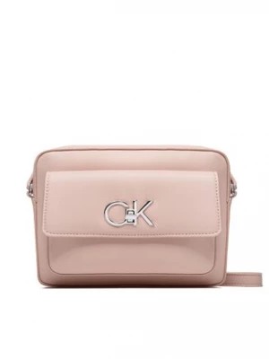 Zdjęcie produktu Calvin Klein Torebka Re-Lock Camera Bag With Flap K60K609114 Różowy