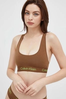 Zdjęcie produktu Calvin Klein Underwear biustonosz kolor brązowy gładki