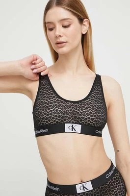 Zdjęcie produktu Calvin Klein Underwear biustonosz kolor czarny koronkowy gładki