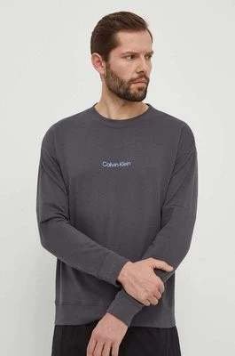 Zdjęcie produktu Calvin Klein Underwear bluza lounge kolor szary z nadrukiem