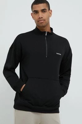 Zdjęcie produktu Calvin Klein Underwear bluza piżamowa męska kolor czarny z nadrukiem