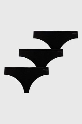 Zdjęcie produktu Calvin Klein Underwear figi 3-pack kolor czarny