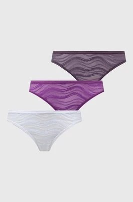 Zdjęcie produktu Calvin Klein Underwear figi 3-pack z koronki