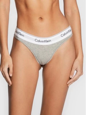Zdjęcie produktu Calvin Klein Underwear Figi brazylijskie 000QF5981E Szary