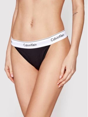 Zdjęcie produktu Calvin Klein Underwear Figi klasyczne Tanga 000QF4977A Czarny