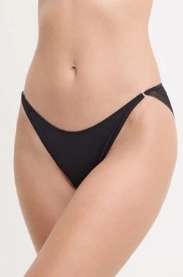 Zdjęcie produktu Calvin Klein Underwear figi kolor czarny z koronki 000QF7549E