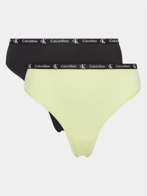 Zdjęcie produktu Calvin Klein Underwear Komplet 2 par stringów 000QD3990E Kolorowy