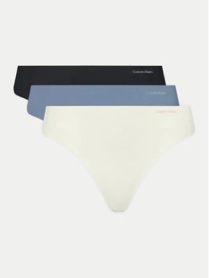 Zdjęcie produktu Calvin Klein Underwear Komplet 3 par stringów 000QD3558E Kolorowy
