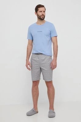 Zdjęcie produktu Calvin Klein Underwear piżama męska kolor szary wzorzysta