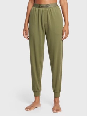 Zdjęcie produktu Calvin Klein Underwear Spodnie dresowe 000QS6802E Zielony Regular Fit