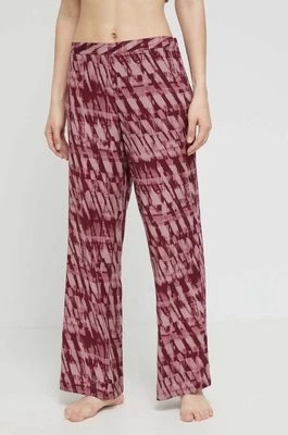 Zdjęcie produktu Calvin Klein Underwear spodnie piżamowe damskie kolor fioletowy