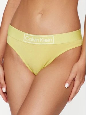 Zdjęcie produktu Calvin Klein Underwear Stringi 000QF6774E Żółty