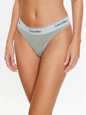 Zdjęcie produktu Calvin Klein Underwear Stringi 000QF7208E Zielony