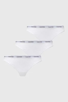 Zdjęcie produktu Calvin Klein Underwear stringi 3-pack kolor biały 000QD5209E