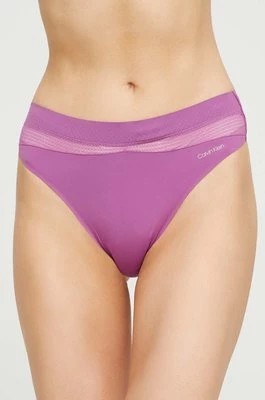 Zdjęcie produktu Calvin Klein Underwear stringi kolor fioletowy