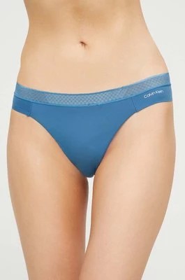 Zdjęcie produktu Calvin Klein Underwear stringi kolor niebieski