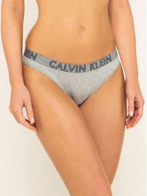 Zdjęcie produktu Calvin Klein Underwear Stringi Ultimate 000QD3636E Szary