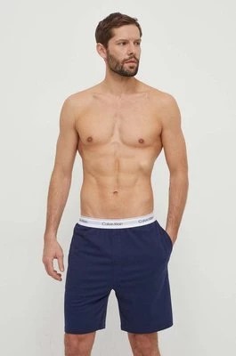 Zdjęcie produktu Calvin Klein Underwear szorty piżamowe męskie kolor granatowy gładka