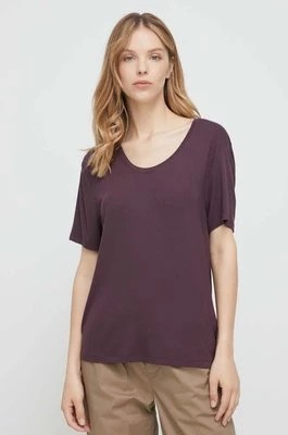 Zdjęcie produktu Calvin Klein Underwear t-shirt lounge kolor fioletowy