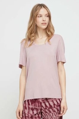Zdjęcie produktu Calvin Klein Underwear t-shirt lounge kolor różowy