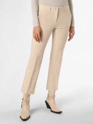 Zdjęcie produktu Cambio Spodnie - Farah Kobiety Bawełna beżowy jednolity,