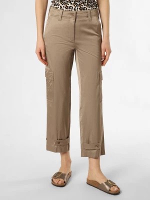 Zdjęcie produktu Cambio Spodnie - Kalla Kobiety Bawełna brązowy jednolity,