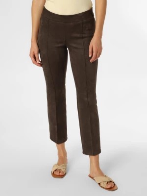 Zdjęcie produktu Cambio Spodnie Kobiety Sztuczne włókno brązowy jednolity,
