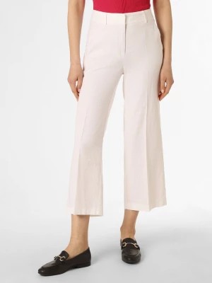 Zdjęcie produktu Cambio Spodnie z dodatkiem lnu Kobiety Bawełna biały jednolity,