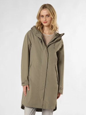 Zdjęcie produktu Camel Active Damski płaszcz funkcjonalny Kobiety zielony jednolity,