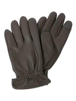 Zdjęcie produktu Camel Active Skórzane rękawiczki w kolorze brązowym rozmiar: M