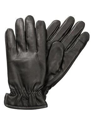Zdjęcie produktu Camel Active Skórzane rękawiczki w kolorze czarnym rozmiar: M