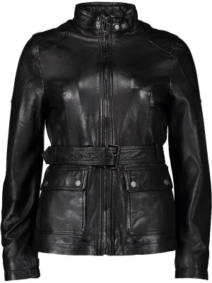 Zdjęcie produktu Caminari Skórzana kurtka "Cate" w kolorze czarnym rozmiar: 40