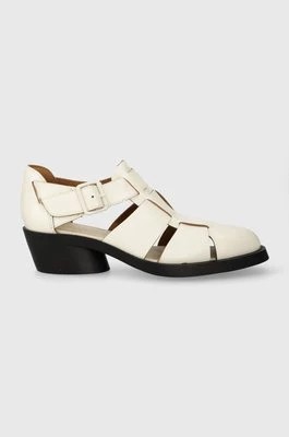 Zdjęcie produktu Camper sandały skórzane Bonnie damskie kolor biały na słupku K201635.002