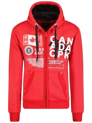 Zdjęcie produktu Canadian Peak Bluza "Gasadeak" w kolorze czerwonym rozmiar: M