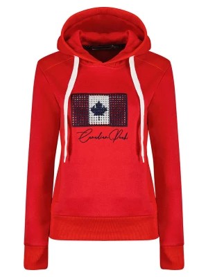 Zdjęcie produktu Canadian Peak Bluza "Goiseak" w kolorze czerwonym rozmiar: XXL