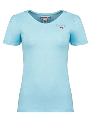 Zdjęcie produktu Canadian Peak Koszulka "Jelodieak" w kolorze błękitnym rozmiar: XL