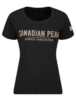 Zdjęcie produktu Canadian Peak Koszulka "Jolileak" w kolorze czarnym rozmiar: M