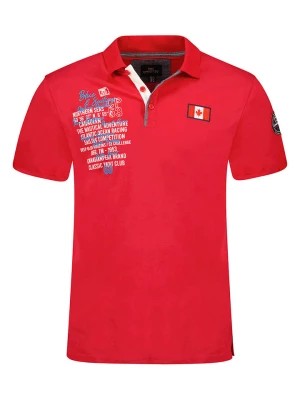 Zdjęcie produktu Canadian Peak Koszulka polo "Kancreak" w kolorze czerwonym rozmiar: XXL