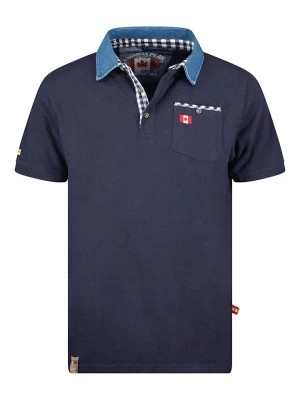 Zdjęcie produktu Canadian Peak Koszulka polo "Kerwineak" w kolorze granatowym rozmiar: S