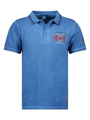 Zdjęcie produktu Canadian Peak Koszulka polo w kolorze niebieskim rozmiar: S
