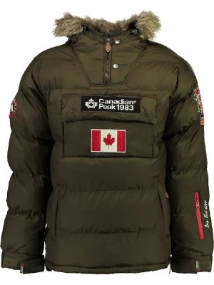 Zdjęcie produktu Canadian Peak Kurtka zimowa "Borneak" w kolorze khaki rozmiar: L