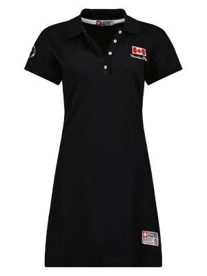 Zdjęcie produktu Canadian Peak Sukienka polo "Katcheak" w kolorze czarnym rozmiar: L