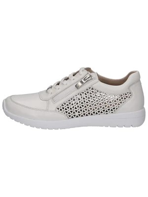 Zdjęcie produktu Caprice Skórzane sneakersy w kolorze białym rozmiar: 38