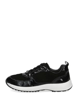 Zdjęcie produktu Caprice Skórzane sneakersy w kolorze czarnym rozmiar: 37