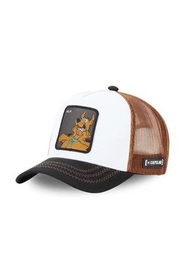 Zdjęcie produktu Capslab czapka Scooby-Doo kolor biały z aplikacją